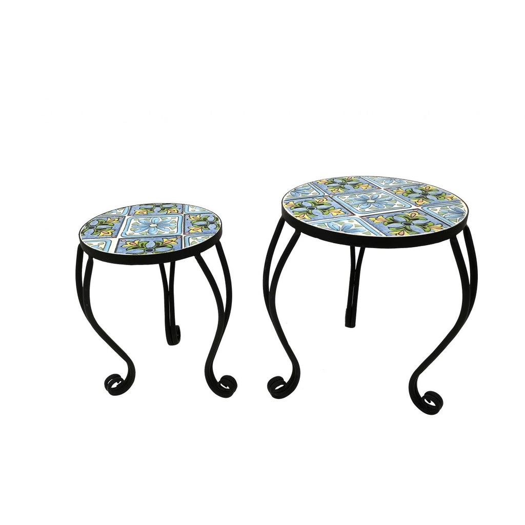 Modern Plant Stand Round Large Holder For Flower Pots Garden Living Room Set